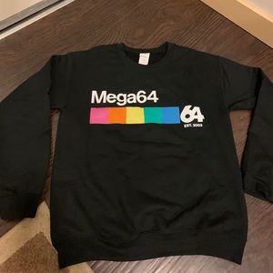Mega64 crew neck sweater